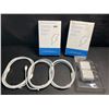 Image 1 : 2 Boxes of iPhone Fast-Charging Cables (Type-C to Lightning); 3 Cords & 2 Wall Blocks Per Box! New