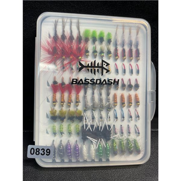 1 BassDash Fly Fishing Assorted Lure Pack - New