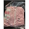 Image 2 : 1 Fuzzy Warm Girls Toddler Wearable Sleeping Sack with Legs - Pink Bunny (Size 5T - 6T) - New