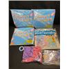 Image 1 : 4 Packs of Mermaid Theme Birthday Party Supplies (Balloons, Banners, Decor, etc.) - New