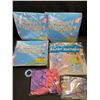 Image 1 : 4 Packs of Mermaid Theme Birthday Party Supplies (Balloons, Banners, Decor, etc.) - New
