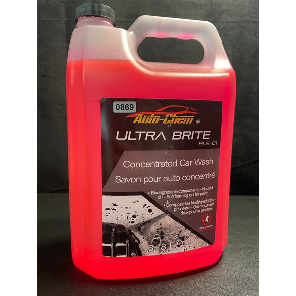 1 Jug of AutoChem Ultra Brite Concentrated Car Wash - 3.78L - New!