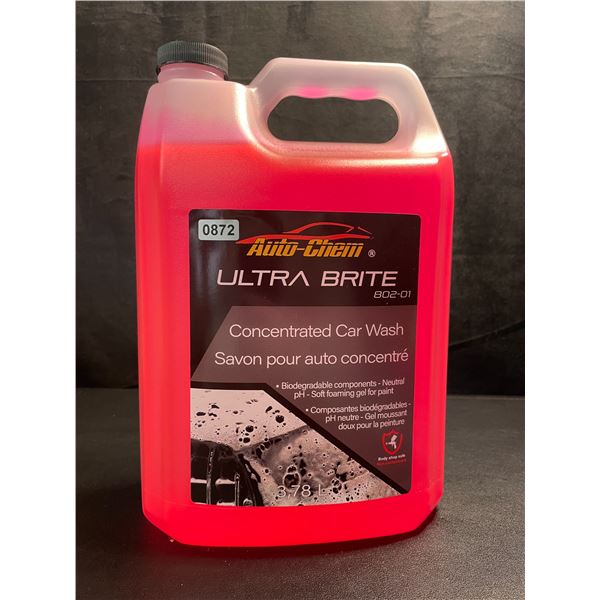 1 Jug of AutoChem Ultra Brite Concentrated Car Wash - 3.78L - New!