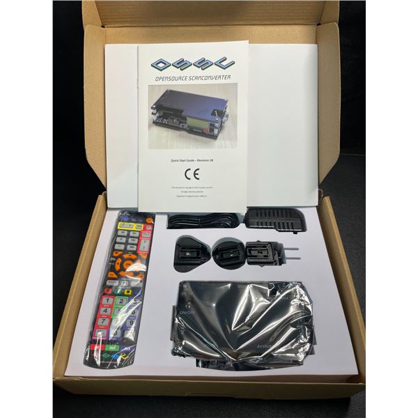 1 Opensource ScanConverter (Model: OSSC 1.7) - Upscales VGA to HD for Retro Gaming - NEW