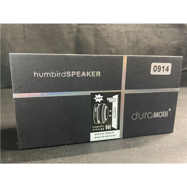 1 DuraMobi Wireless Bluetooth Mini Bone Conduction Humbird Speaker (Model:C801) - Silver - New