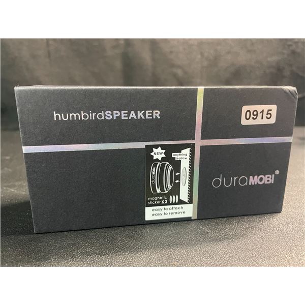 1 DuraMobi Wireless Bluetooth Mini Bone Conduction Humbird Speaker (Model:C801) - Silver - New