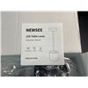 Image 3 : Box of 2 Newsee Cordless LED Table Lamps - Black - New (*Damaged Box)