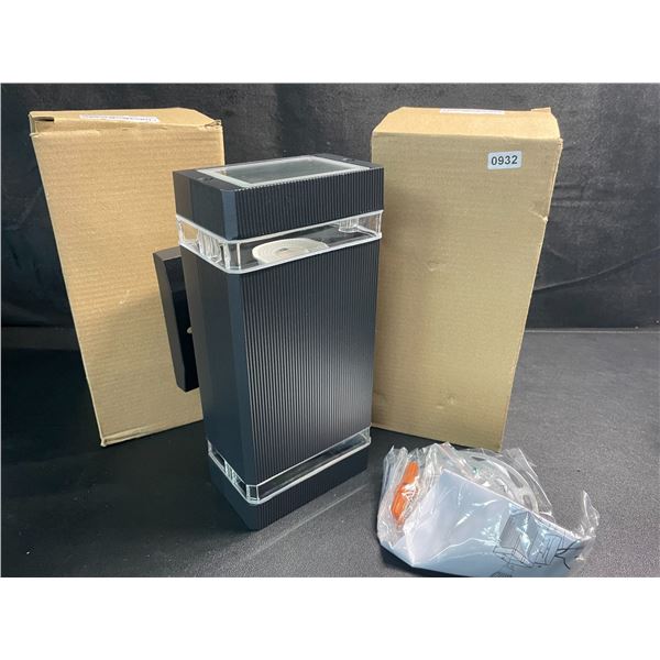 2 Outdoor Wall Sconce Lights - New