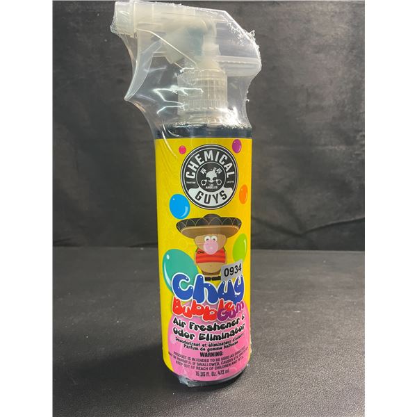 1 Chemical Guys Bubblegum Scent Premium Car Air Freshener/Odor Eliminator Spray - 473ml - New Sealed