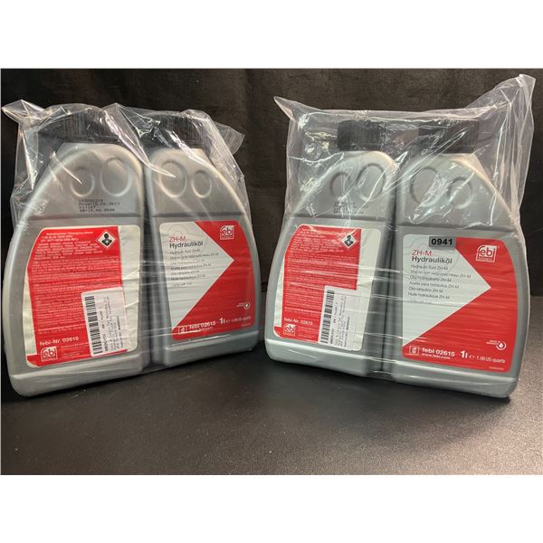 2 Jugs of Febi Bilstein ZH-M Hydraulic Fluid - 1L Each - New