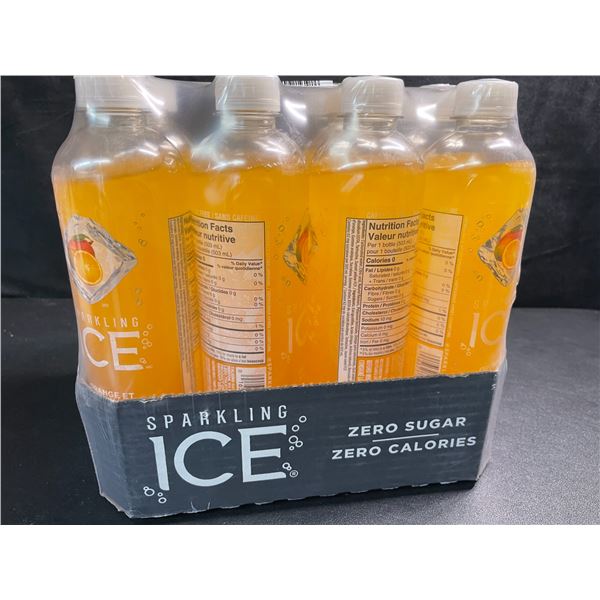 1 Case of Sparkling Ice Zero Sugar Orange Mango Beverages - 12 Pack (17oz Each)