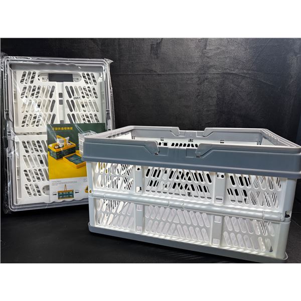 2 Foldable Storage Baskets - New