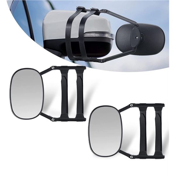 2-Pack of Towing Mirrors for Trucks/RVs/Cars - New