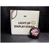 Image 3 : Light Up Hockey Puck Display Stand with Molson Hockey Night in Canada on CBC Puck