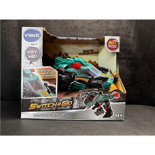 Vtech Switch and Go Transforming Velociraptor Racer - New