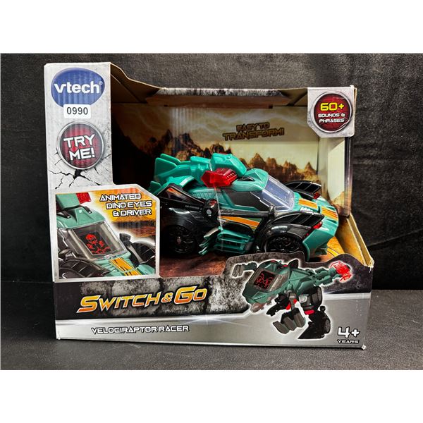 Vtech Switch and Go Transforming Velociraptor Racer - New