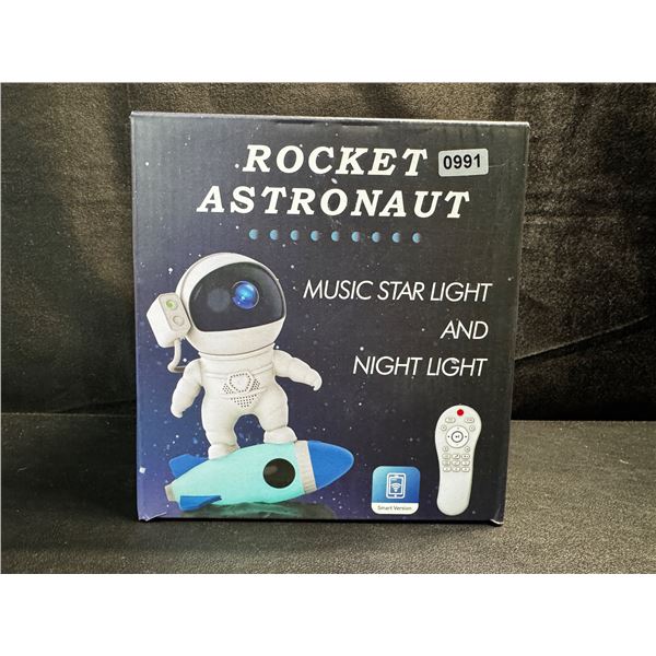 Rocket Astronaut Music Star Light and Night Light - New