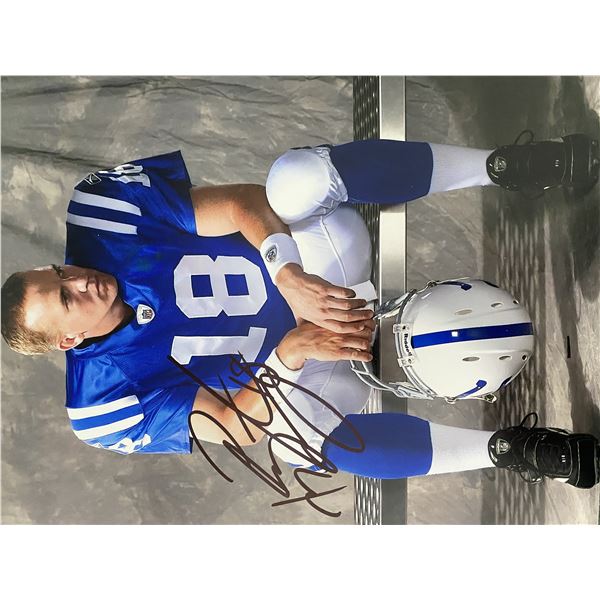 Indianapolis Colts Peyton Manning signed photo