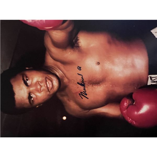 Muhammad Ali signed photo