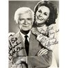 Image 1 : Barnaby Jones Buddy Ebsen and Lee Meriwether signed photo