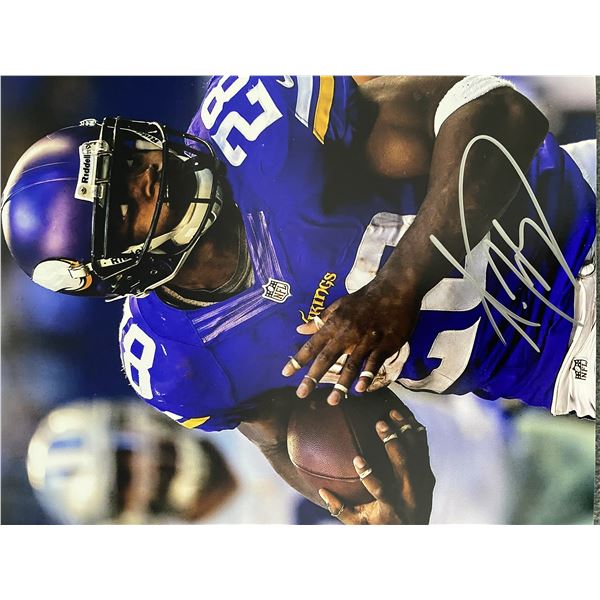 Minnesota Vikings Adrian Peterson signed photo