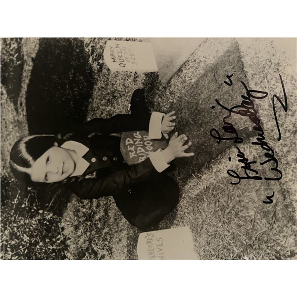 The Addams Family Lisa Loring signed photo