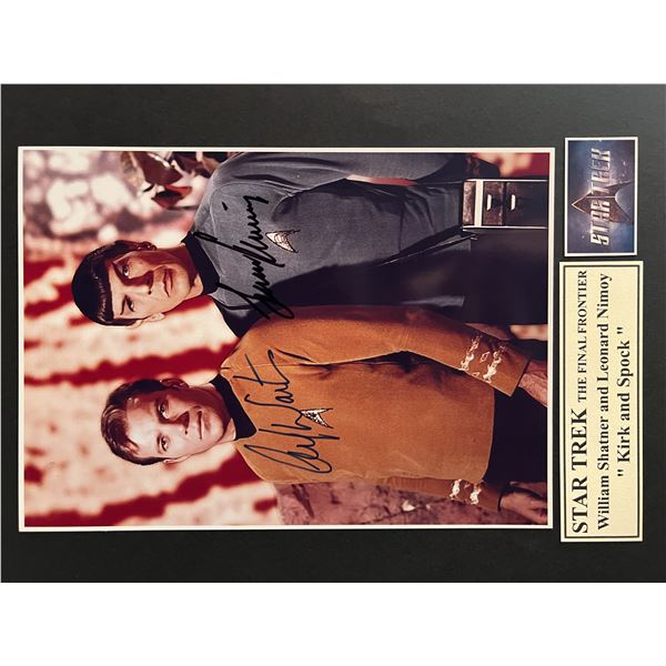 Star Trek cast signed photo