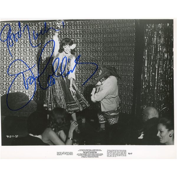 Joan Collins signed The Devil Within Her movie still