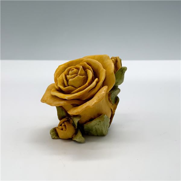 Harmony Kingdom Figurine Box, Yellow Rose, 1997