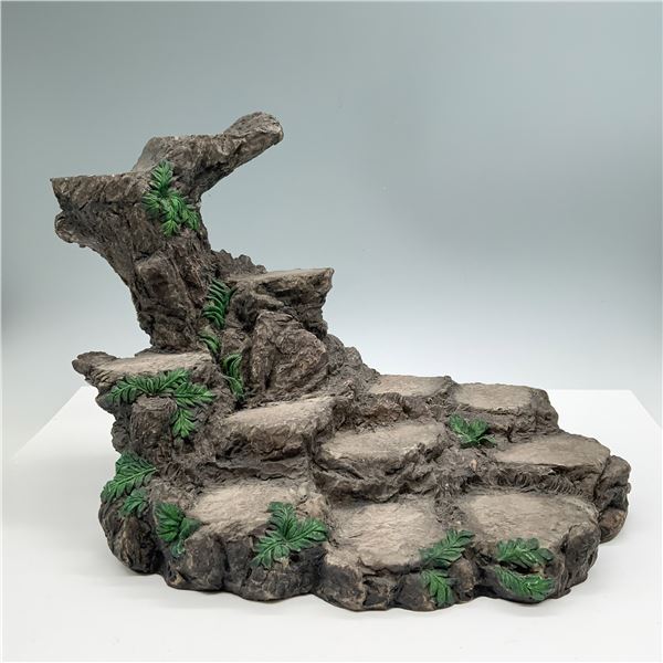 Harmony Kingdom Pot Bellys Owl Figurine Display Tree Stand