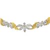 Image 6 : Vintage McTeigue & Co. Platinum & 18K Gold 14.1 ctw Marquise Diamond 16" Necklac