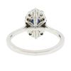 Image 8 : NEW 14K Gold 1.58 ctw GIA NO HEAT Oval Prong Sapphire Diamond Halo Engagement Ri