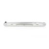 Image 3 : 14K White Gold 6.75 5.9mm Classic Tube Polished Hinged Open Bangle Bracelet