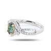 Image 2 : 0.67 ctw Alexandrite and 0.51 ctw Diamond Platinum Ring (GIA CERTIFIED)