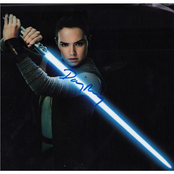 Daisy Ridley signed photo