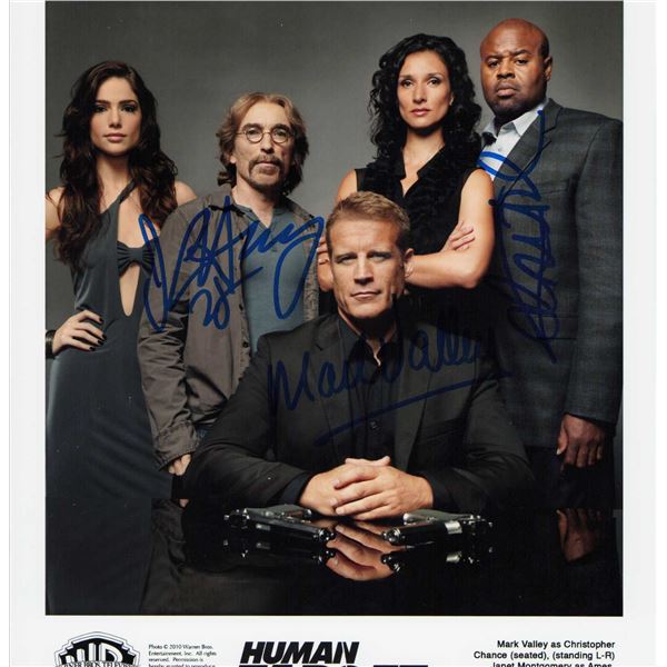 Human Target cast signed photo