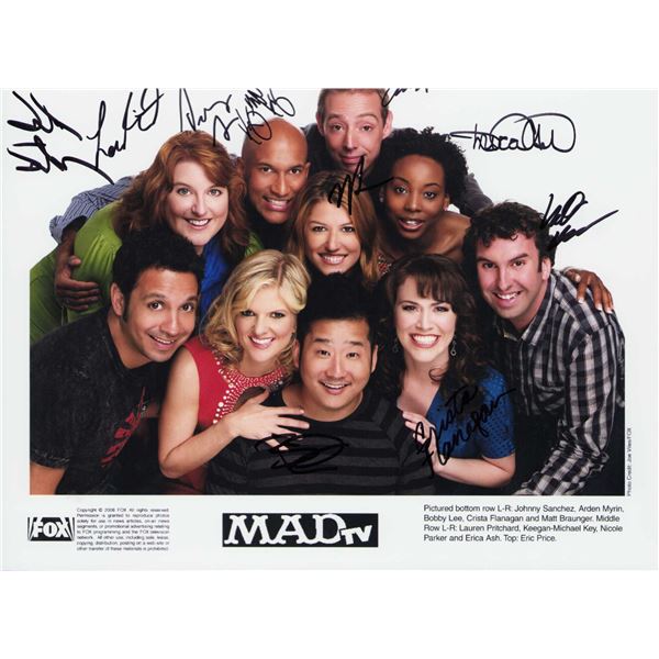 MAD TV cast signed photo