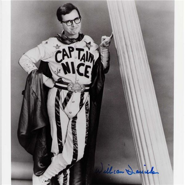 William Daniels signed photo