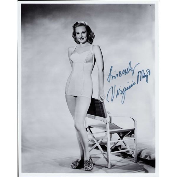 Virginia Mayo signed photo