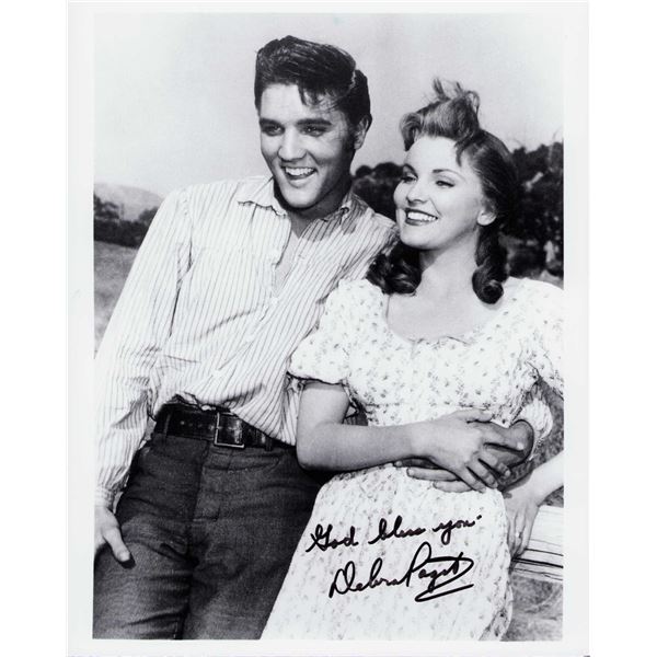 Debra Paget signed photo