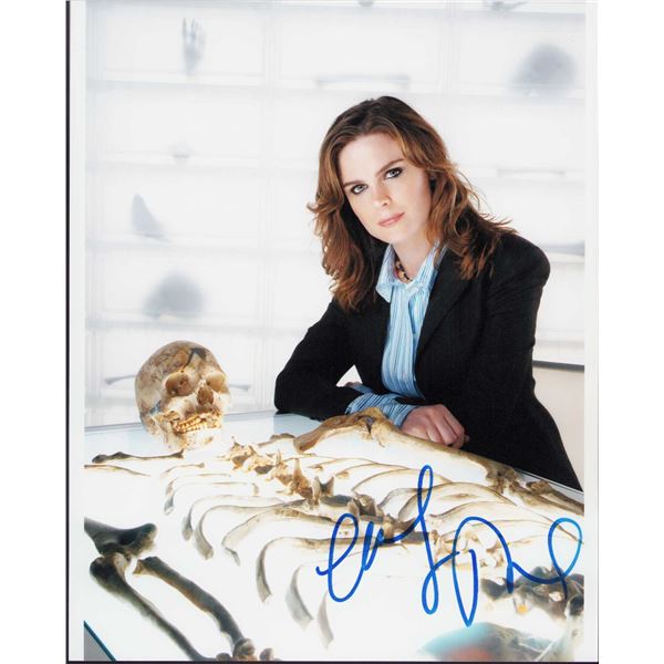 Emily Deschanel signed photo
