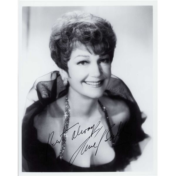 Anne Baxter signed photo