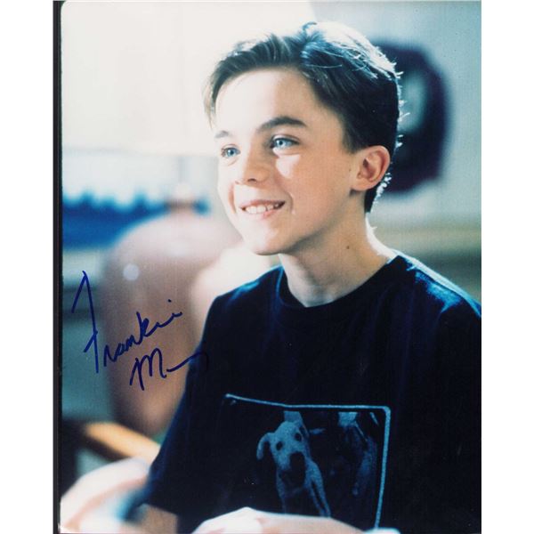 Frankie Muniz signed photo