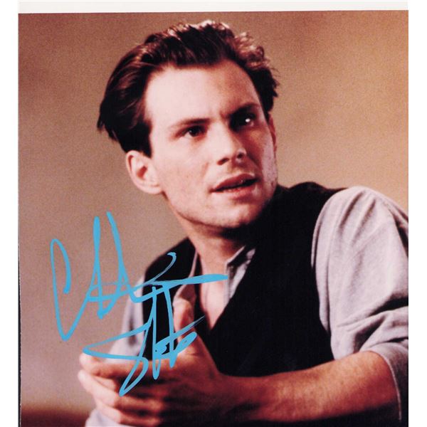 Christian Slater signed photo