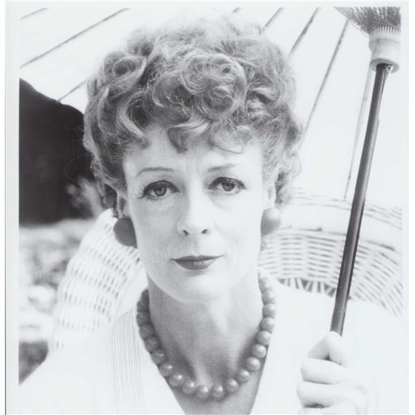 Maggie Smith signed photo