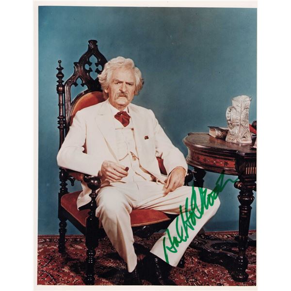 Hal Holbrook signed photo