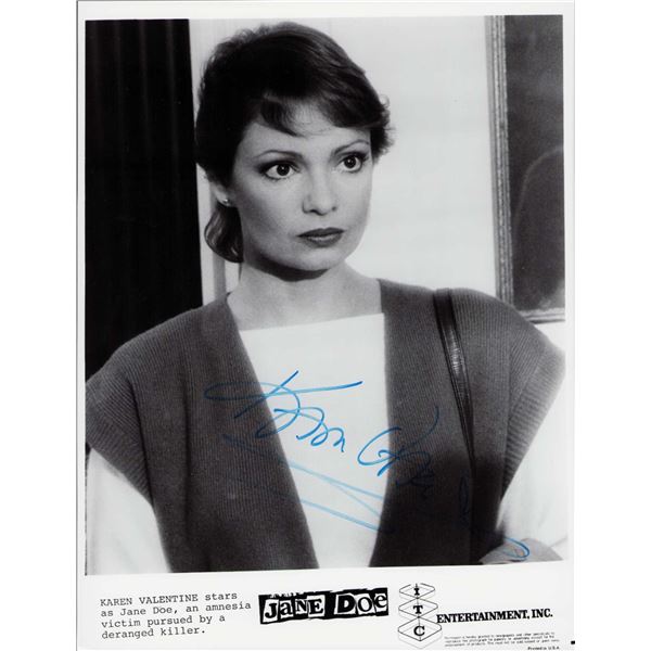 Karen Valentine signed photo