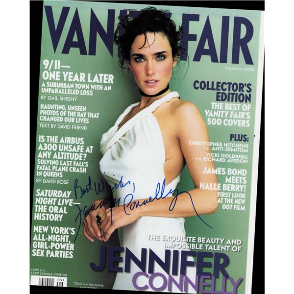 Jennifer Connelly signed magazine sexy