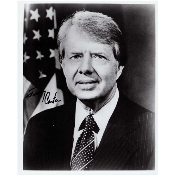 Jimmy Carter signed photo