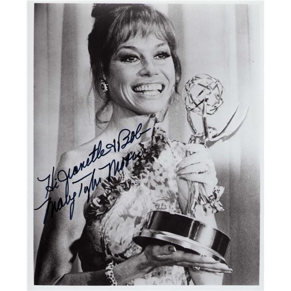 Mary Tyler Moore signed photo